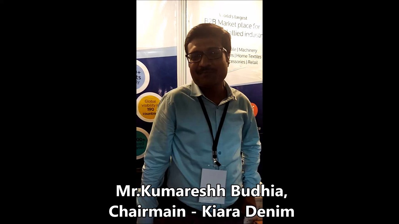 Client Feedback | Mr. Kumareshh Budhia  | Testimonial Video | Fibre2Fashion