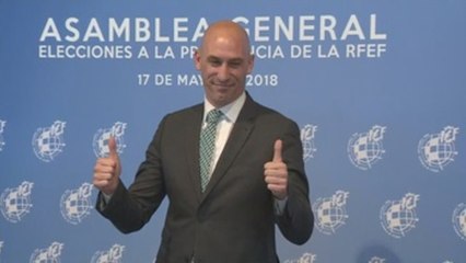 Luis Rubiales, nuevo presidente de la RFEF