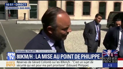 80 km/h: "Je savais que cette décision susciterait une forme d’impopularité", déclare Philippe
