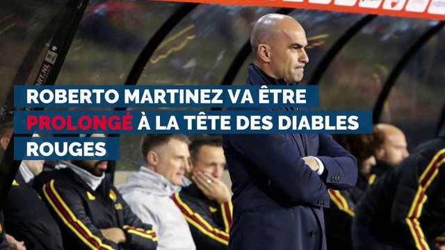 Roberto Martinez va être prolongé à la tête des Diables rouges