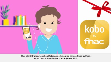 Ma facture avec Kobo by Fnac inclus dans mon offre Orange