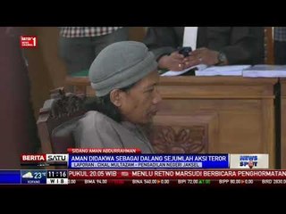 Aman Abdurrahman Dituntut Hukuman Mati