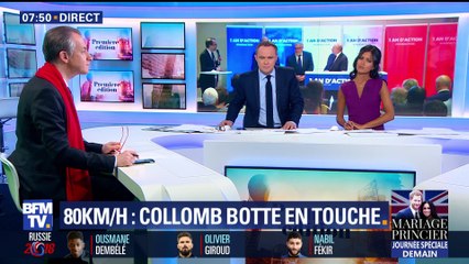 L'édito de Christophe Barbier : 80km/h, Gérard Collomb botte en touche