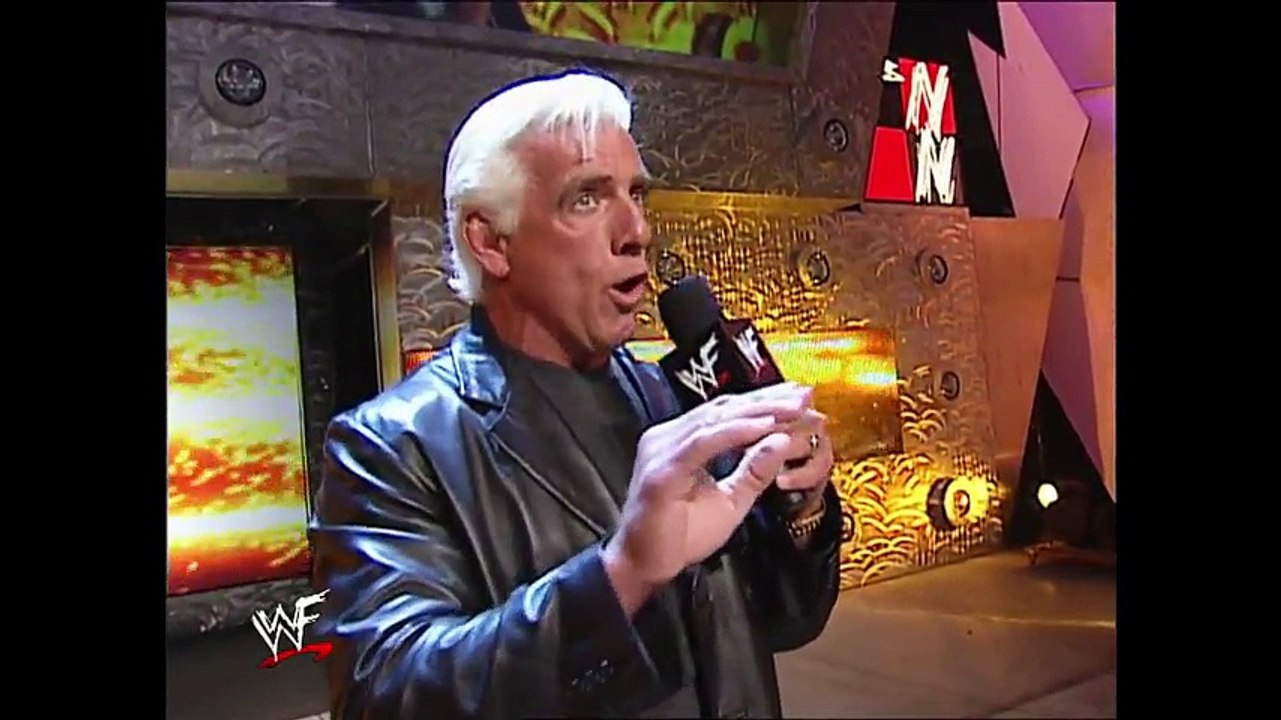 Stone Cold Calls Out Ric Flair What? 04/29/2002
