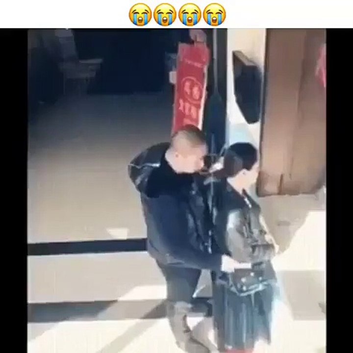 He realized that there was a camera