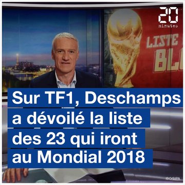 Mondial 2018: Voici les 23 joueurs sélectionnés par Deschamps