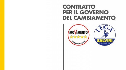 Cosa prevede il "Contratto del cambiamento" definitivo tra Lega e M5S