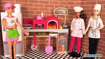 Barbie Pizza Challenge Pizzeria des Poupées Barbie