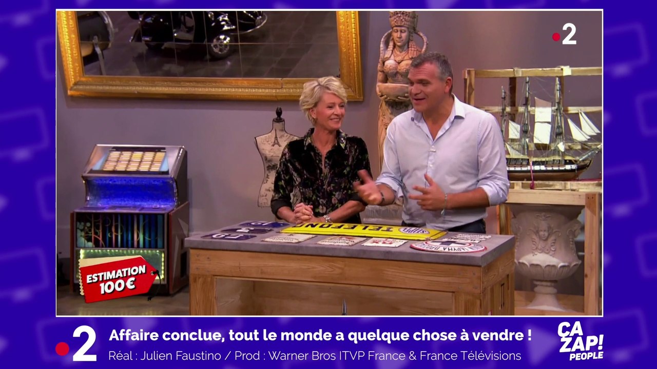 Fou rire après un quiproquo coquin de Sophie Davant