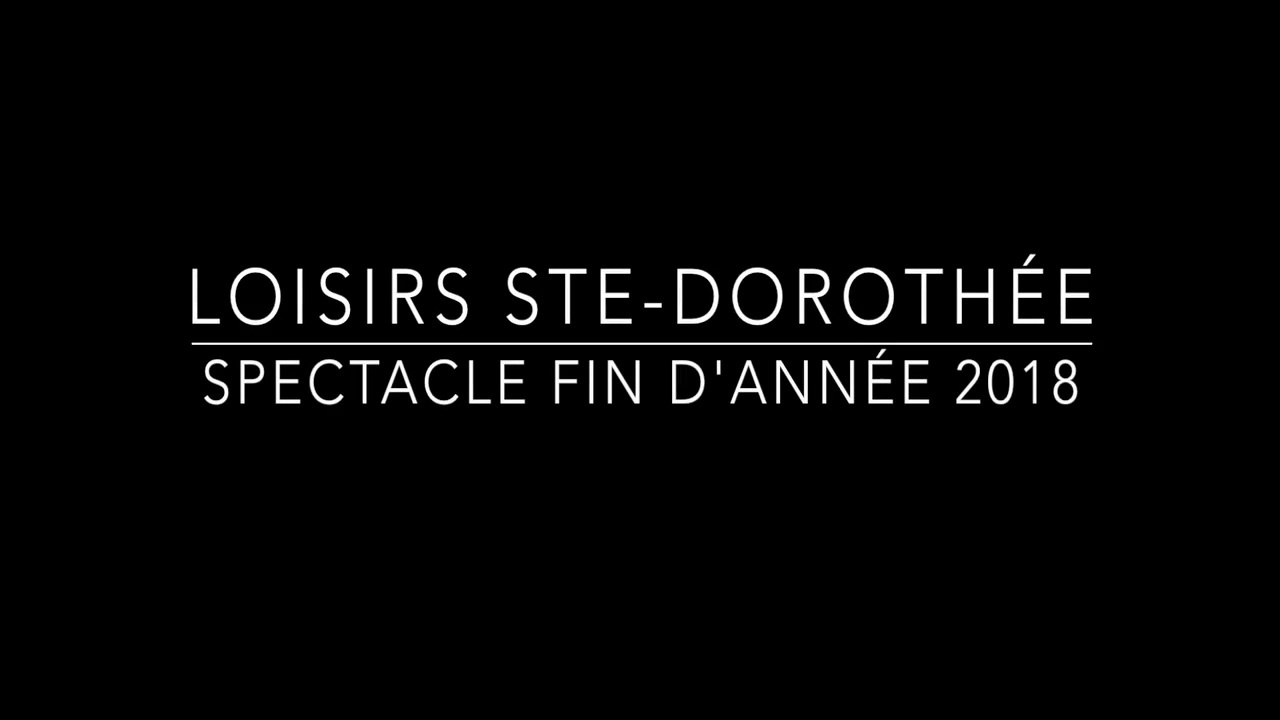 Loisirs Ste-Dorothée 2018 15h10