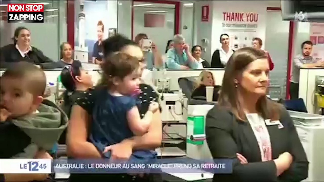 Cet Australien a sauvé plus de 2 millions de bébés grâce à ses dons de sang (vidéo)