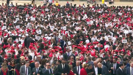 TED, 15 bin kişiyle Anıtkabir'de - ANKARA