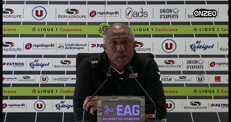 POINT PRESSE (EAG) : AVANT TOULOUSE - GUINGAMP