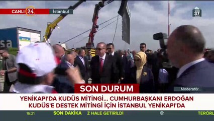 'Zulme Lanet, Kudüs’e Destek'