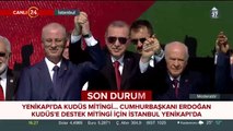 Cumhurbaşkanı Erdoğan ve MHP Lideri Bahçeli el ele