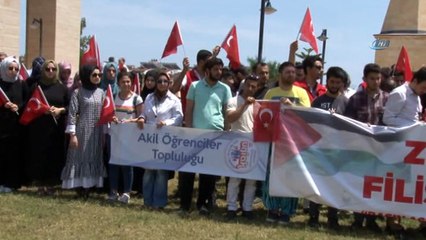 Antalya'da İsrail ve ABD'ye tepki