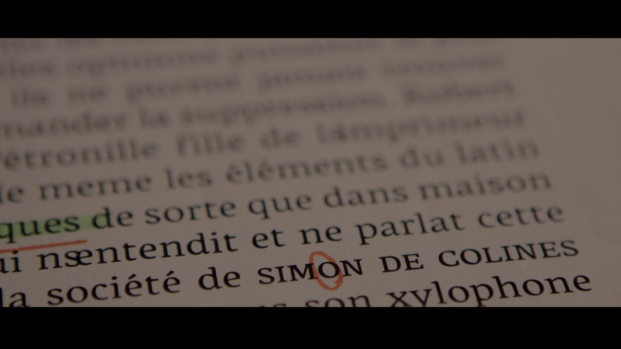 Émilie Rigaud, ensemble du processus de création du caractère typographique Coline, 2008-2009