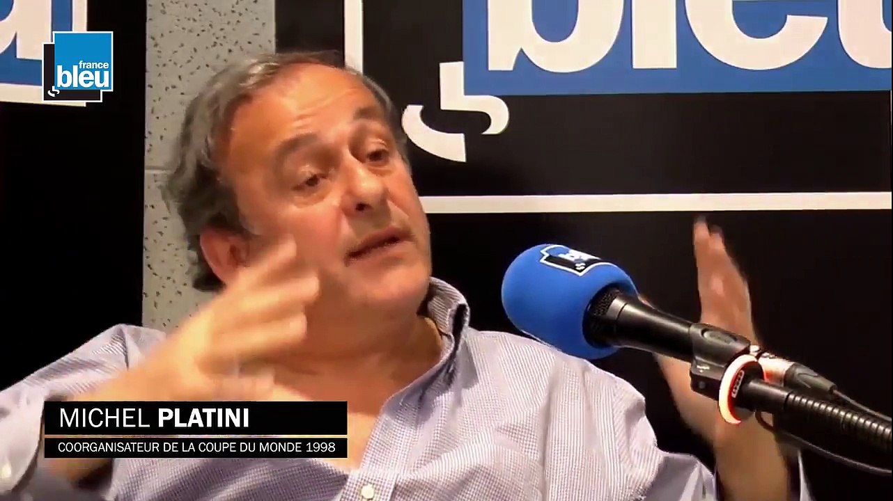 La petite magouille de Michel Platini (France - Brésil)