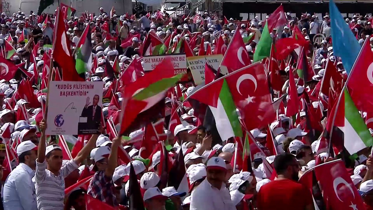 'Zulme Lanet Kudüs'e Destek' mitingi - Maher Zain konseri - İSTANBUL