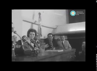 Perón habla desde la CGT sobre las internas en el peronismo y la tercera posición, 1974