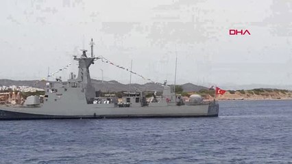 Muğla Tatbikat İçin Gelen Hücumbot, Datça'da Halkın Ziyaretine Açıldı-Hd