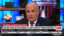 Giuliani: Mueller Agrees To 'Narrow Scope' For Possible Trump Interview