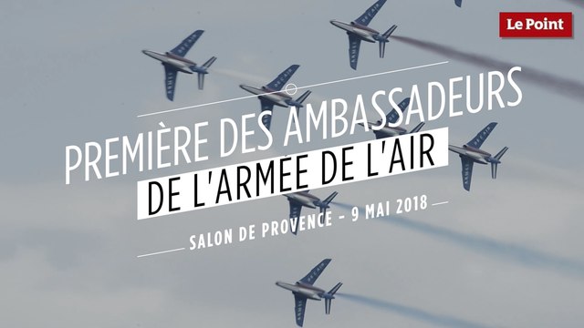 Première des ambassadeurs de l'armée de l'air - Salon de Provence 2018