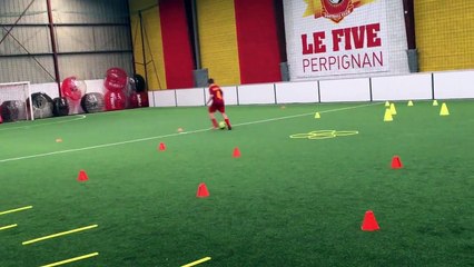 Paul Sable et Jules Besombes avec l'ASPTG ELITE FOOTBALL - Five Perpignan - 17.05.2018