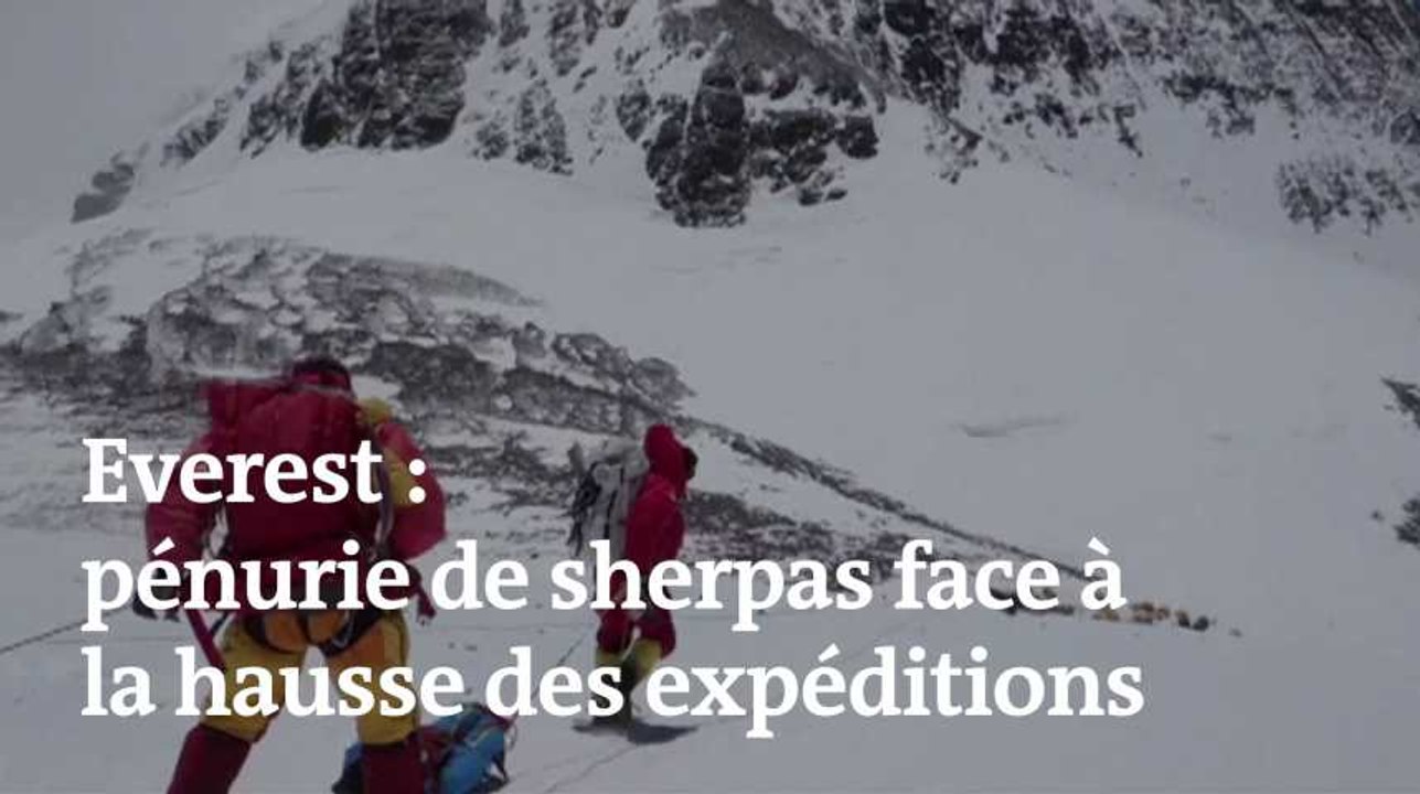 Sur l’Everest, la dangereuse pénurie de sherpas face à l’explosion du nombre de grimpeurs