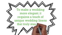 wedding tablecloths, wedding linens, and wholesale linens