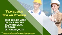 Affordable Solar Energy Temecula - Temecula Solar Energy Costs