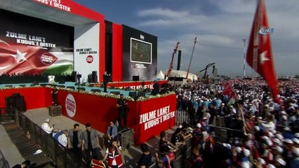 Başbakan Binali Yıldırım: ' Amerika başkanı binlerce Filistinlinin kurşunlanmasını adeta keyifle temaşa etmiştir'