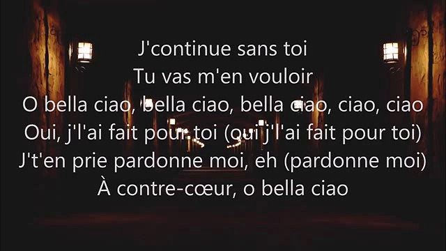 Maître Gims - Vitaa - Dadju - Slimane et Naestro - Bella Ciao - Lyrics