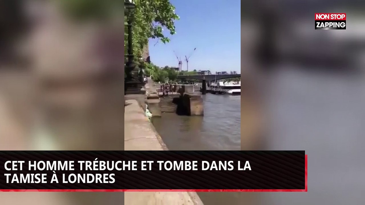 Londres : Un homme tombe par accident dans la Tamise (Vidéo)