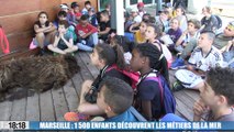 Marseille : 1 500 enfants découvrent les métiers de la mer