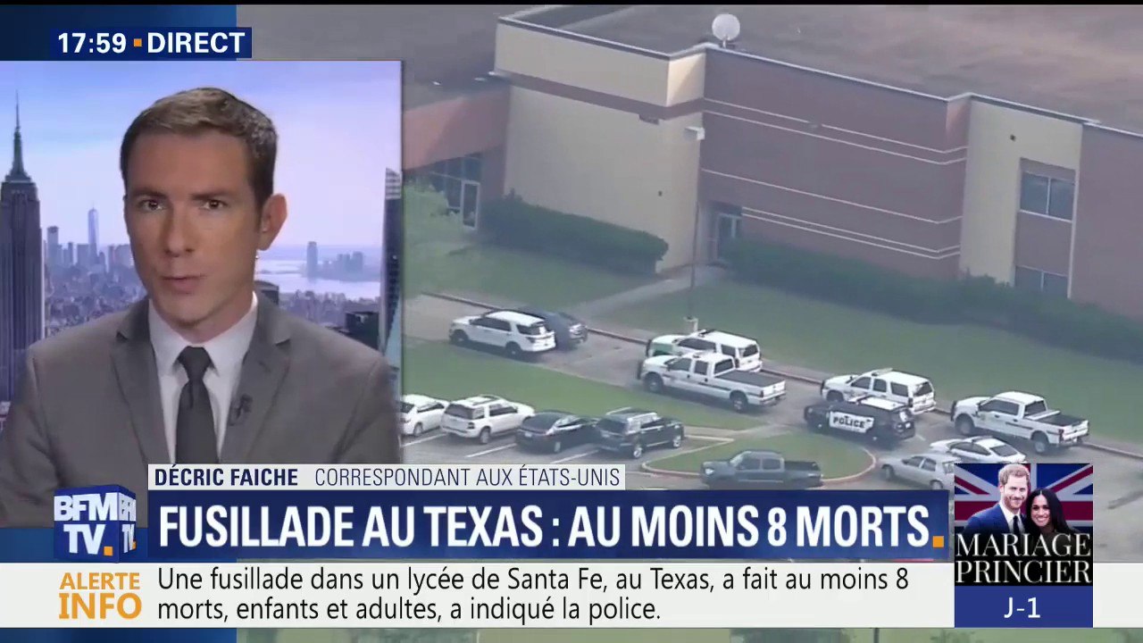 Au Texas, un premier bilan fait état d'au moins huit morts après une fusillade dans un lycée
