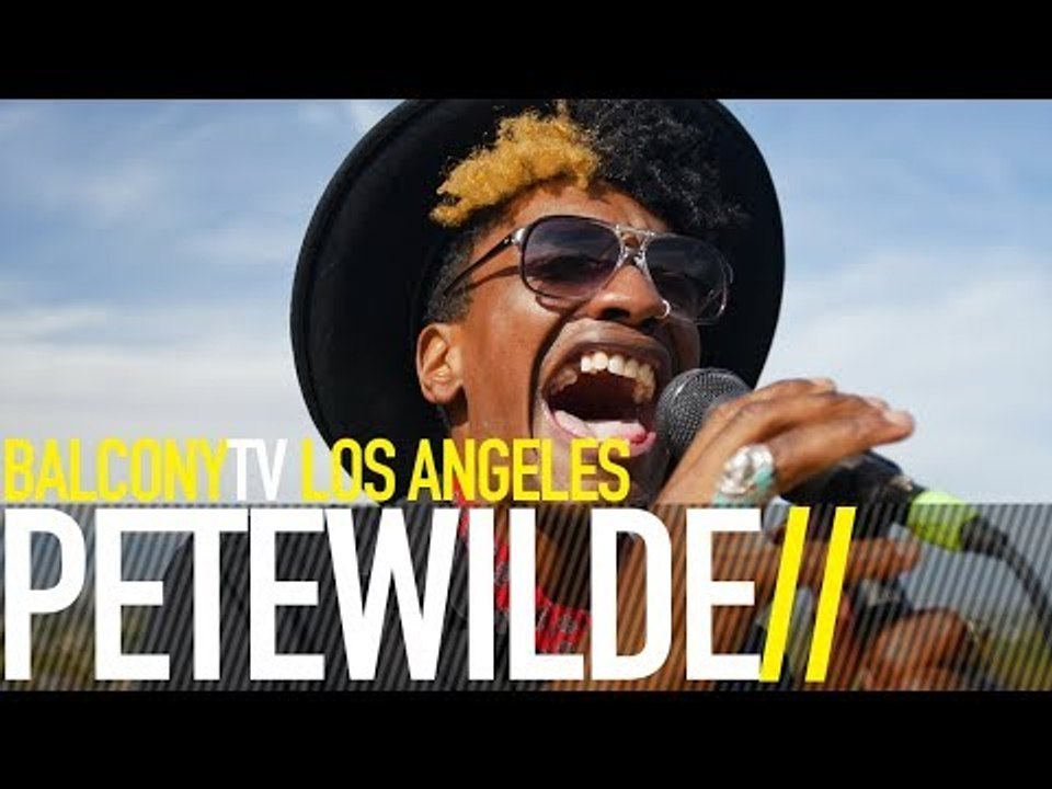 PETE WILDE - LUCY (BalconyTV)