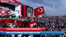 Cumhurbaşkanı Erdoğan Bizim için Çanakkale neyse Kudüs de odur