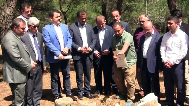 Çanakkale şehidi Mehmet İsmail mezarı başında anıldı - ÇANAKKALE