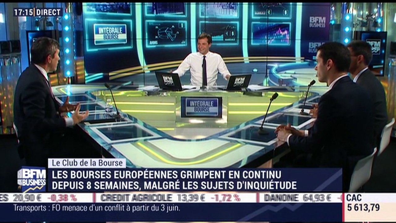 Le Club de la Bourse: Alexandre Baradez, Alain Pitous et David Kalfon - 18/05