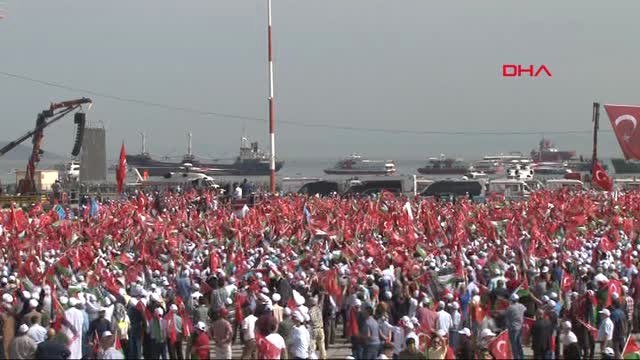Zulme Lanet Kudüs'e Destek Mitingi Başladı
