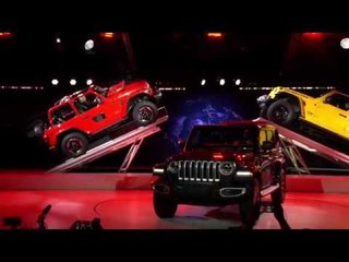 Reveal of 2018 Jeep Wrangler at LA Auto Show