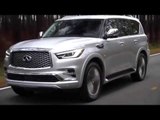 2018 INFINITI QX80 Driving Video in Silver