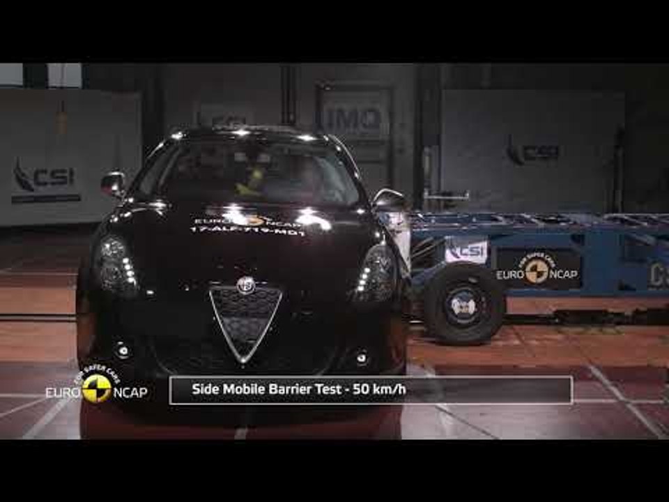 Alfa Romeo Giulietta - Crash Tests 2017