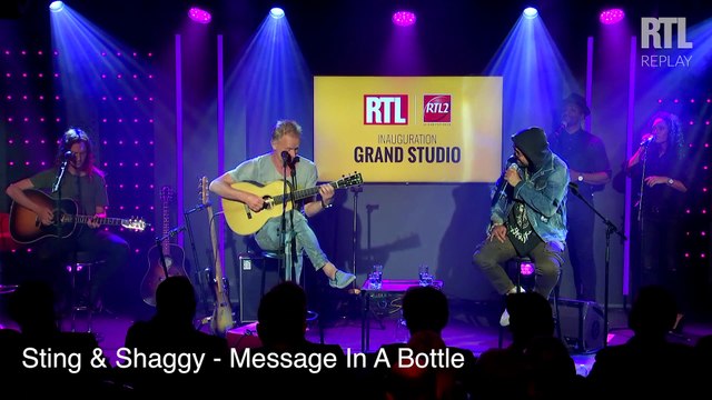 Sting & Shaggy - Message In A Bottle (Live) Le Grand Studio RTL