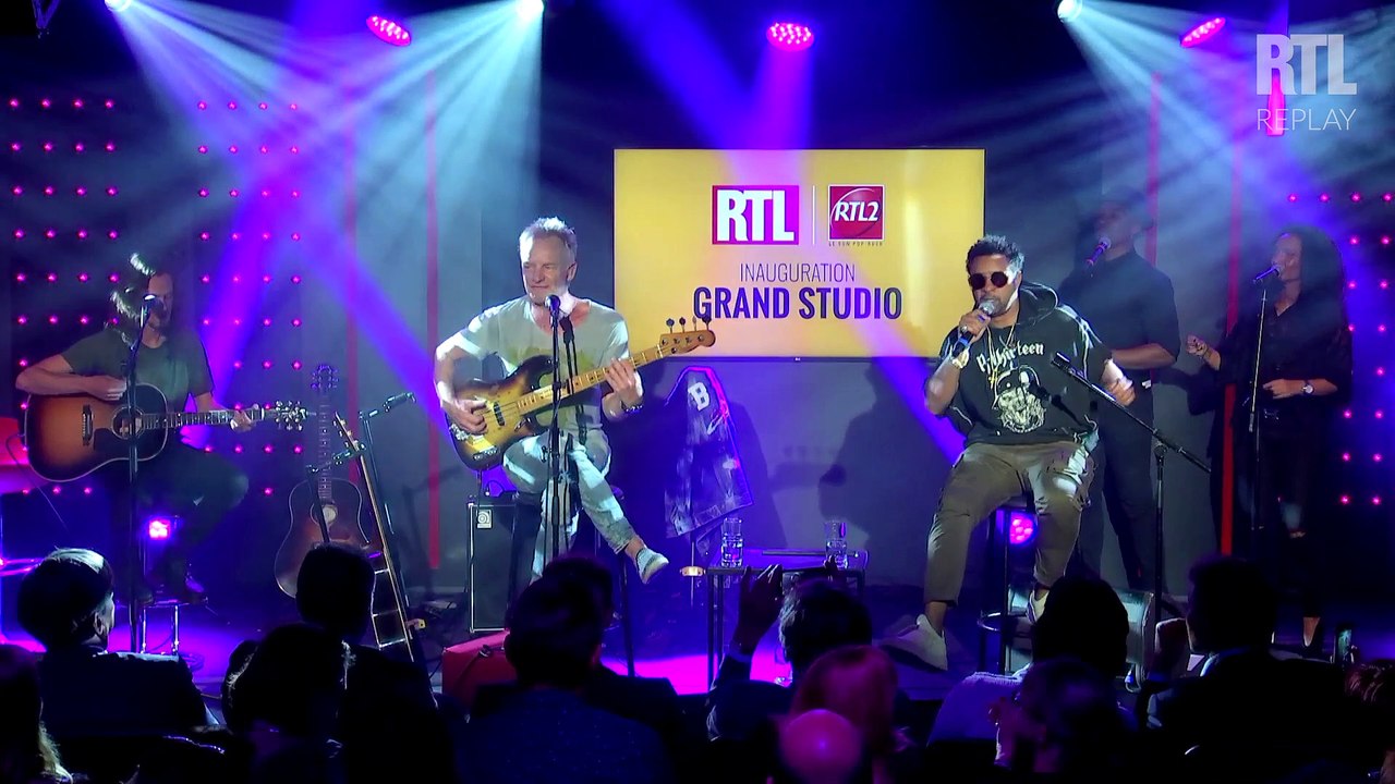 Sting & Shaggy - Every Breath You Take (Live) Le Grand Studio RTL