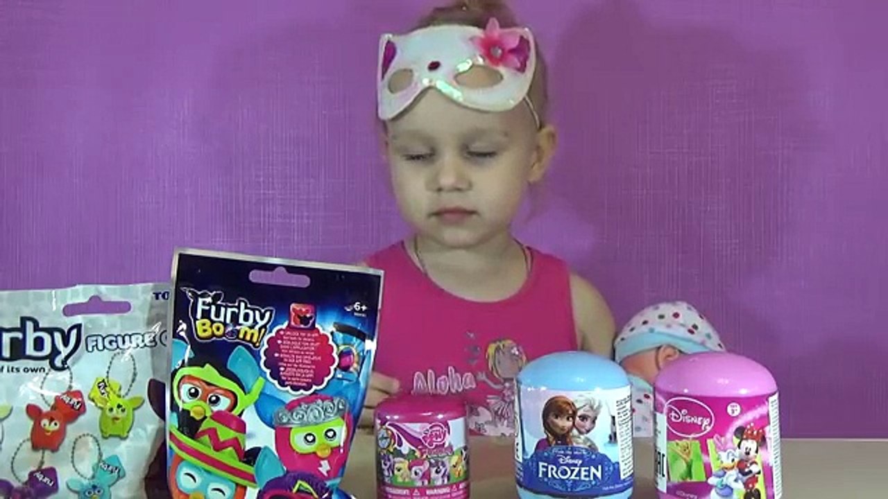 Сюрпризы игрушки для детей Ферби Холодное Сердце Май Литл Пони Furby Frozen My Little Pony
