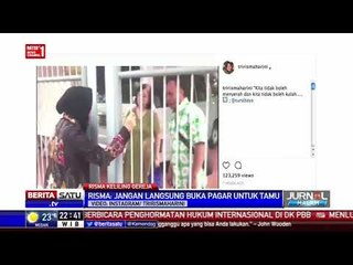 Risma Ingatkan Pengurus Gereja Tidak Sembarangan Terima Tamu