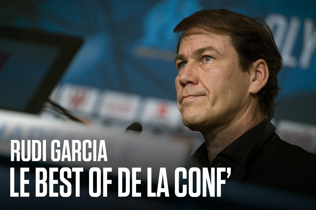 OM - Amiens : Le best of de la conf' de Rudi Garcia