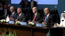 İİT İslam Zirvesi Konferansı Olağanüstü Toplantısı - Cumhurbaşkanı Erdoğan (1) - İSTANBUL